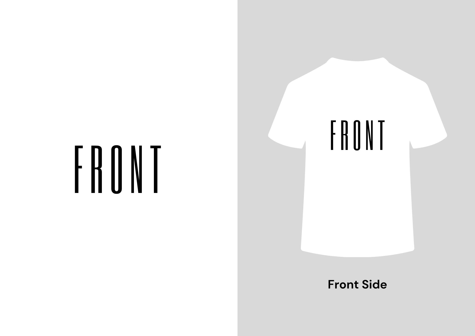 Classic Front/Back Tee
