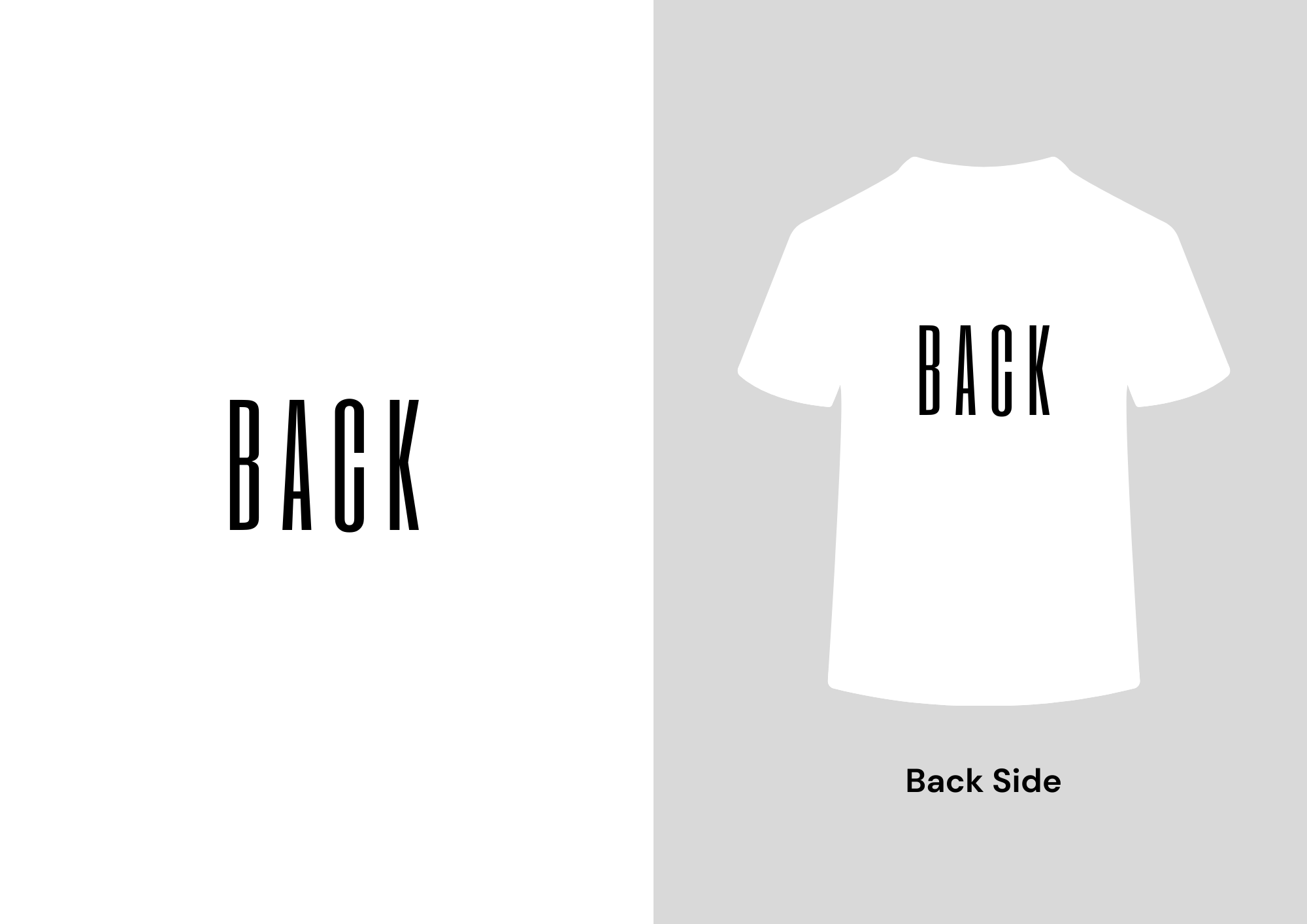 Classic Front/Back Tee